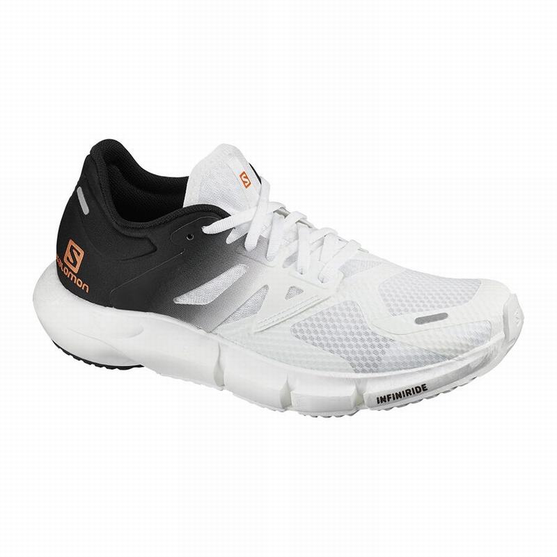 SALOMON PREDICT 2 Philippines - Women's Running Shoes - White/Black | 974028-OKL